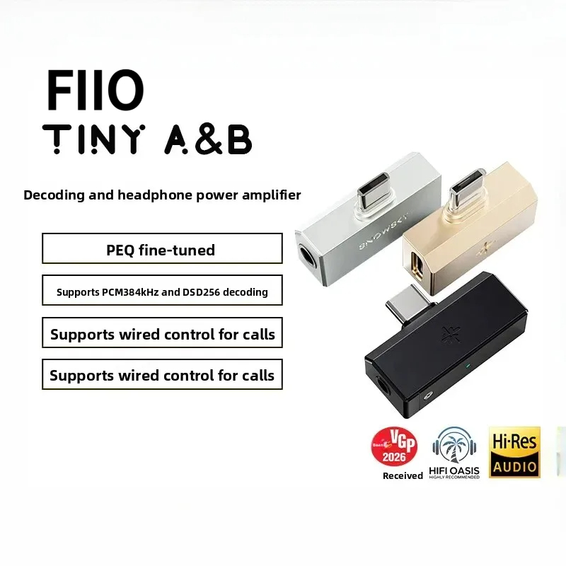 FiiO SNOWSKY TinyA/B، مُضخّم ص - مراجعة Audio Without Music وسعره