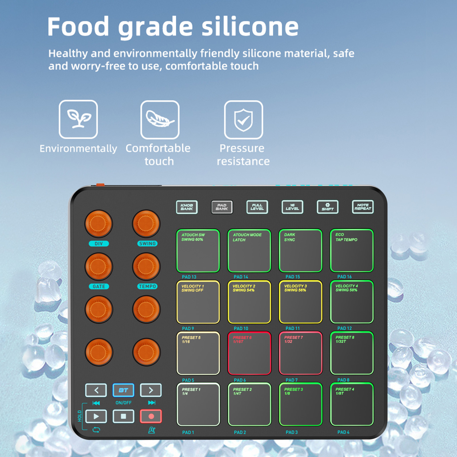 وحدة تحكم MIDI لوحة مفاتيح MID - مراجعة Midi Controller Pad وسعره